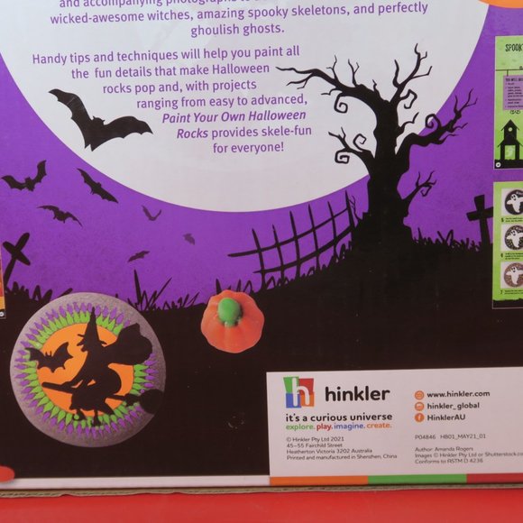 Hinkler Create Paint Your Own Halloween Rocks Kit - Picture 8 of 9